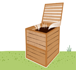 Une élévation de la température est le signe que le cycle de décomposition est en marche. Tout va bien !